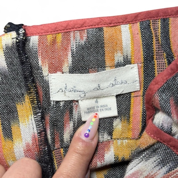 Staring at Stars @ UO VTG 00s Tribal Aztec Print Mini Skirt — Size 4 - Picture 2 of 6